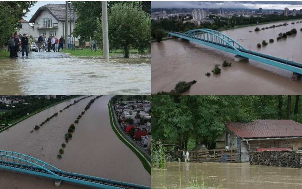Sava u Zagrebu na ivici poplava – Protok preko 3000 metara kubnih u sekundi!