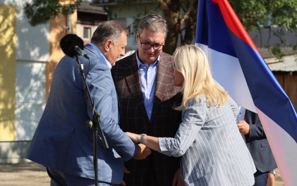 Dodik i Vučić u Bileći