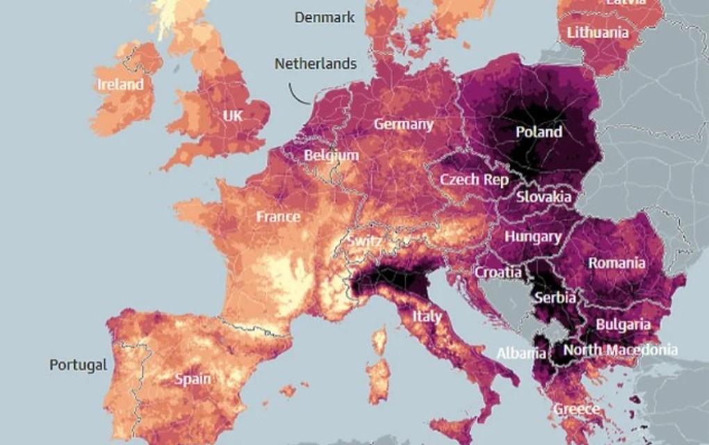 Gotovo čitava Evropa udiše otrovan zrak, ali je na Balkanu možda i najgore