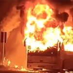 Autobus na putu u BiH potpuno izgorio