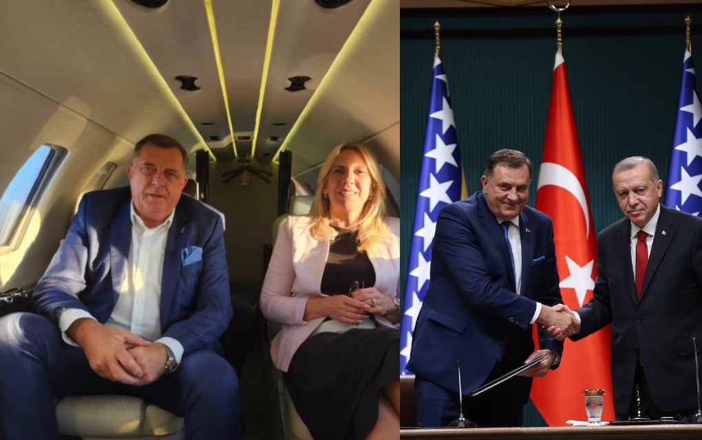 Dodik i Cvijanović na putu za Tursku – Sastanak sa Erdoganom