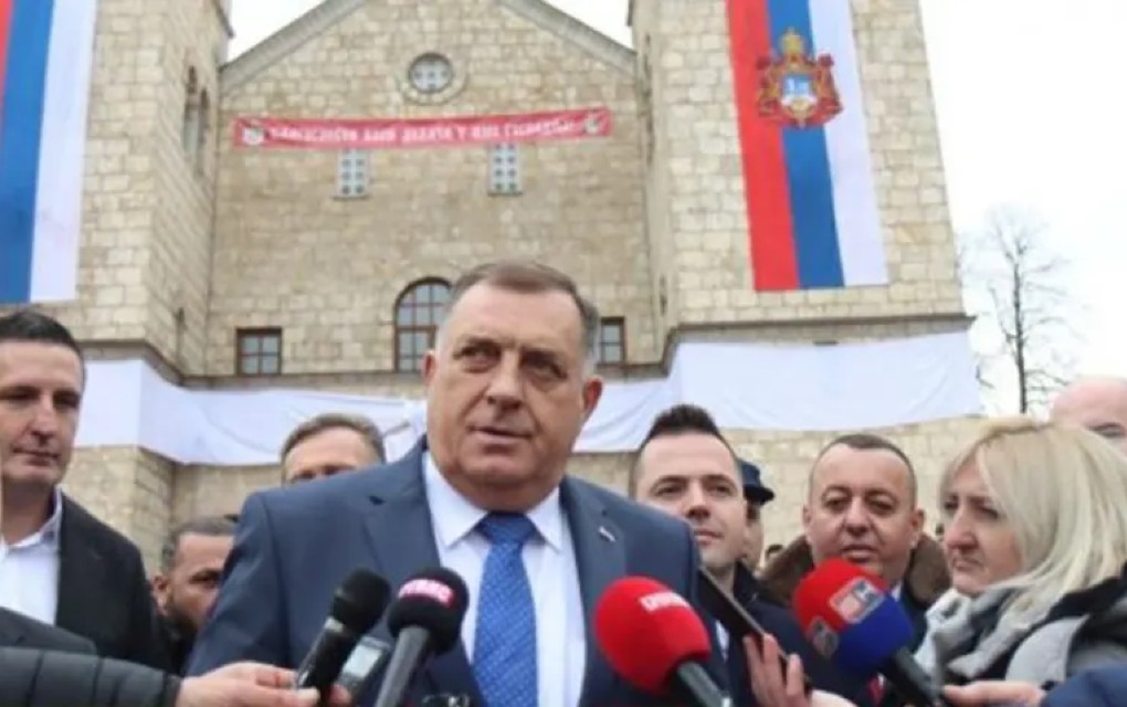 Dodik: Kumstvo Hramu Svetog Save u Foči velika čast za mene i moju porodicu