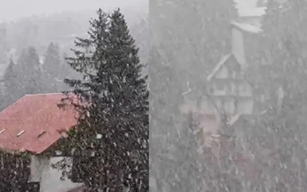 Snijeg stigao u dio BiH