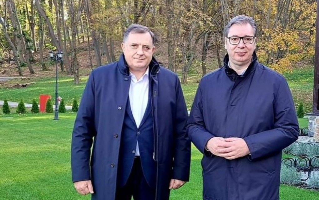 Dodik i Vučić o svim važnim pitanjama za Srpsku i Srbiju