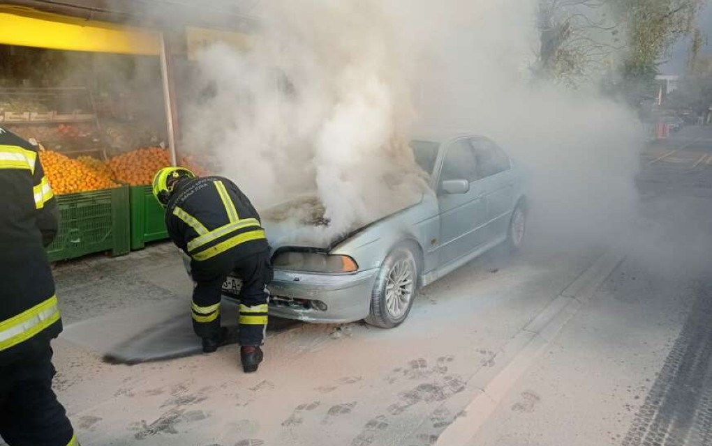Izgorio BMW u Banjaluci