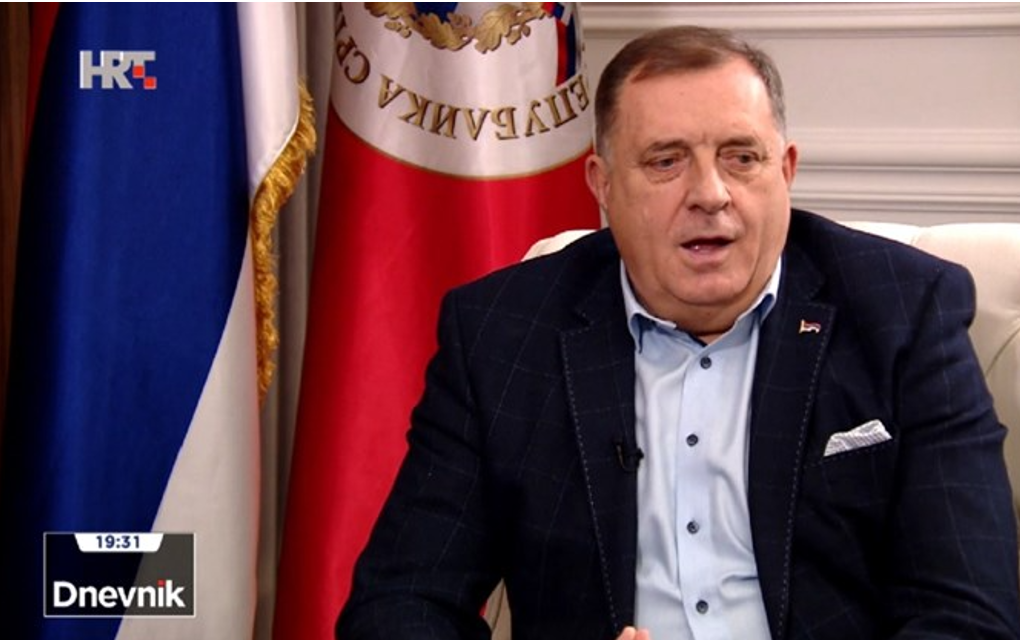 Dodik na HRT-u: Citirao Andrića – Gdje počinje BiH, prestaje LOGIKA