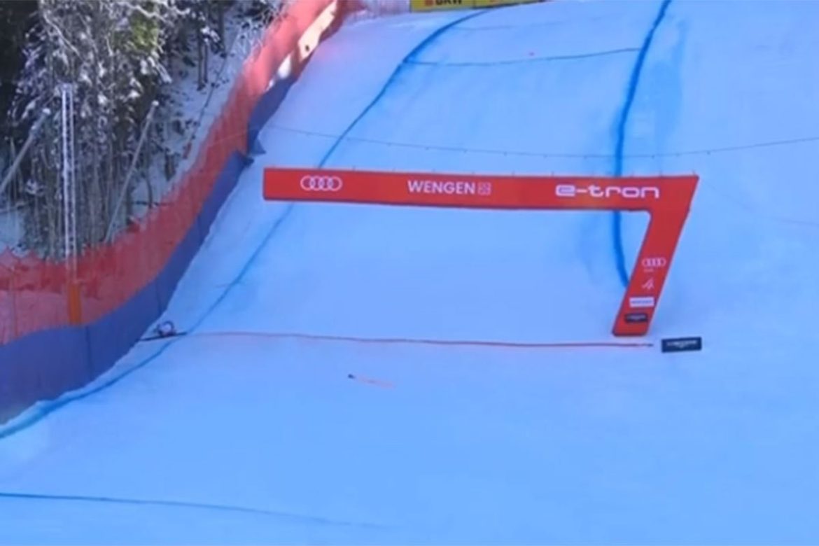 Strašan pad norveškog skijaša: Udario u ogradu dok je išao 145km/h – UZNEMIRUJUĆI VIDEO