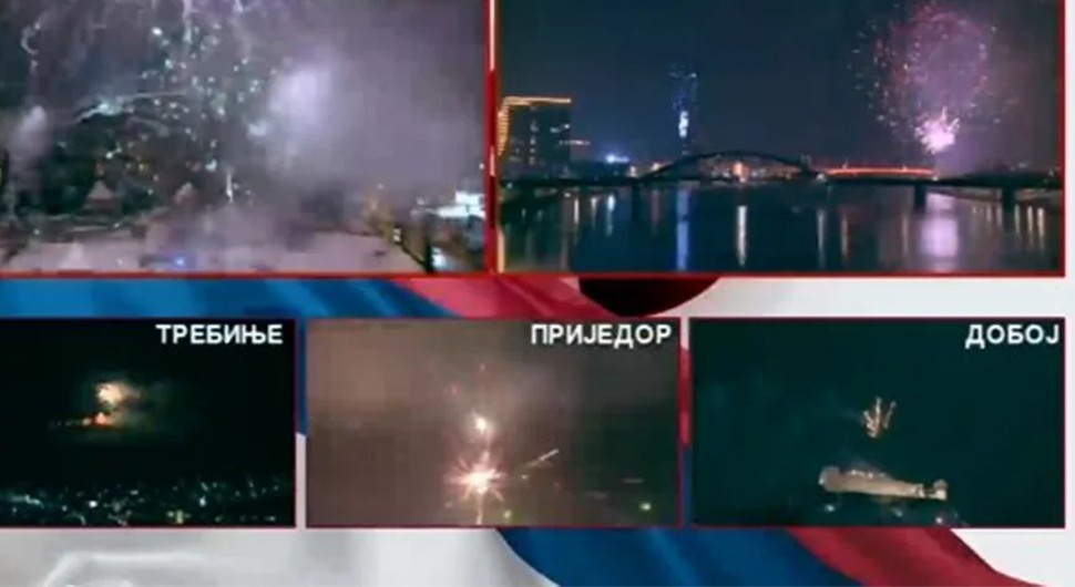Vatrometi širom Srpske i u Beogradu povodom Dana Republike