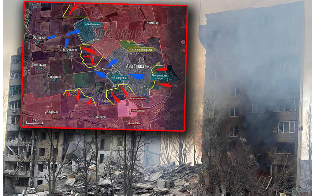 Nezadrživ juriš Rusa, ukrajinske snage se povlače pod vatrom, počela KLJUČNA BITKA za grad AVDIJIVKA