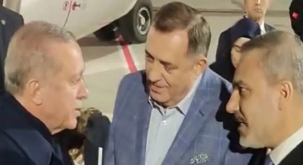 Dodik stigao u Antaliju i sreo se sa Еrdoganom