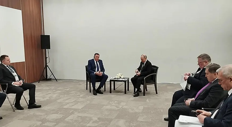 Počeo sastanak Dodika i Putina u Kazanju
