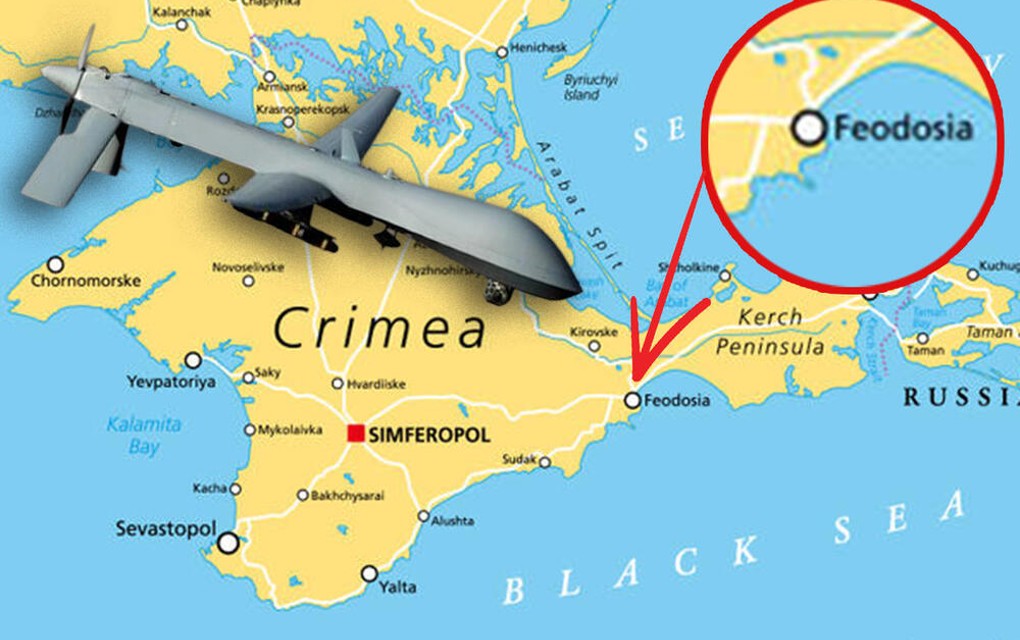 MASOVNI NAPAD NA KRIM! Odjeknule eksplozije, Rusi presreli i oborili nekoliko desetina bespilotnih letelica
