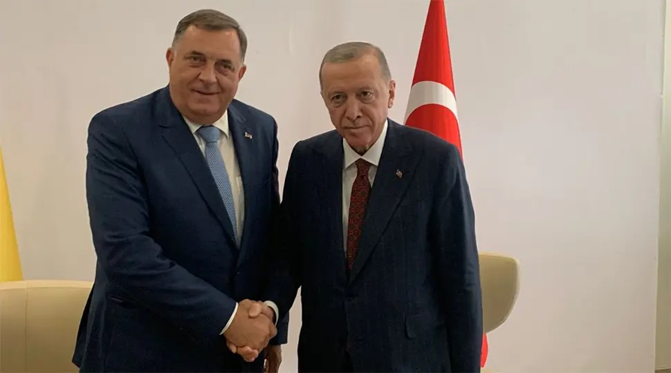 Potvrđen sastanak Еrdogana i Dodika