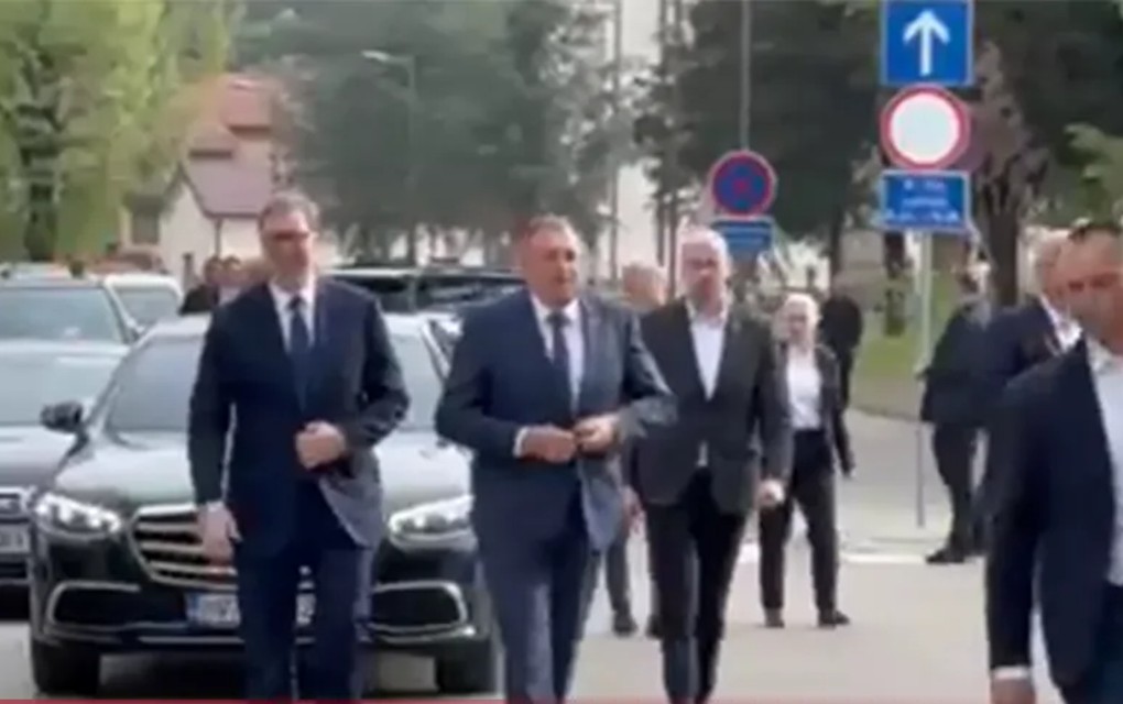 Dodik i Vučić stigli u Bileću