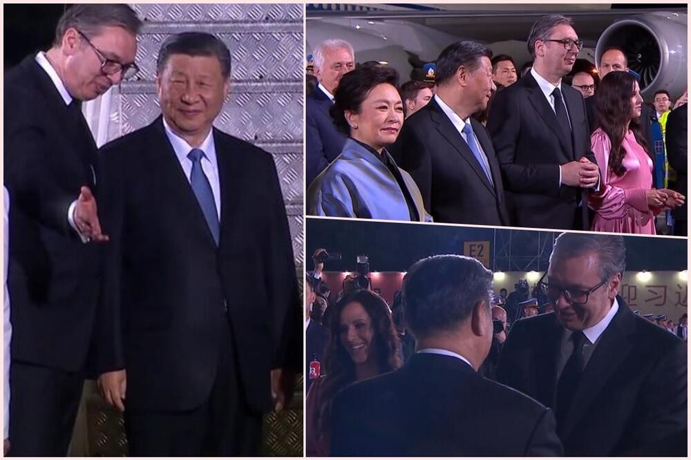 Si Đinping sletio u Srbiju: Predsjednika Kine dočekali Vučić i državni vrh