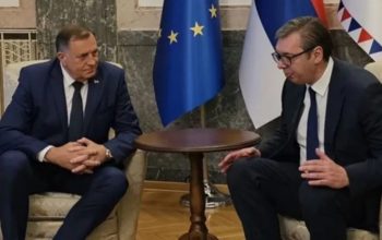 Dodik i Vučić se sastali u Beogradu