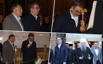 Predsjednik Vučić dobio blagoslov patrijarha Porfirija