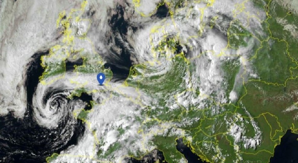 Oluja nad Evropom: Nestabilo vrijeme stiže i u naše područje