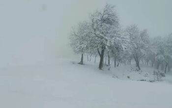 U Sloveniji snijeg u junu