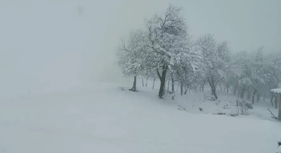 U Sloveniji snijeg