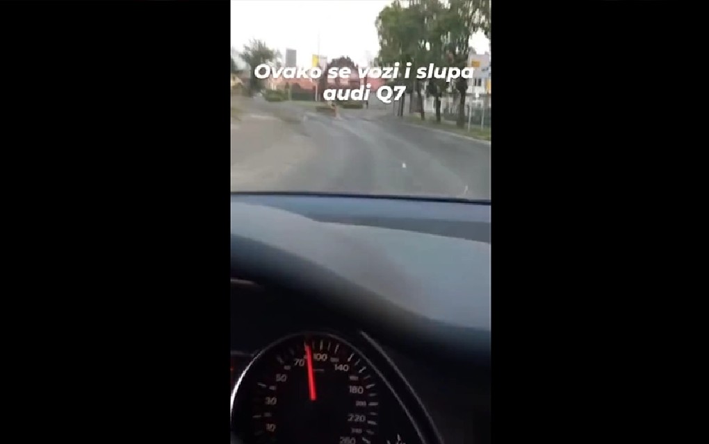 Vozio “100 na sat“ kroz centar Bijeljine: Sankcionisan bahati vozač!