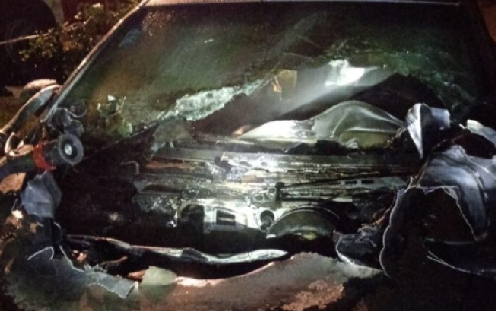 “Audi” izgorio na parkingu: Banjalučka policija istražuje slučaj