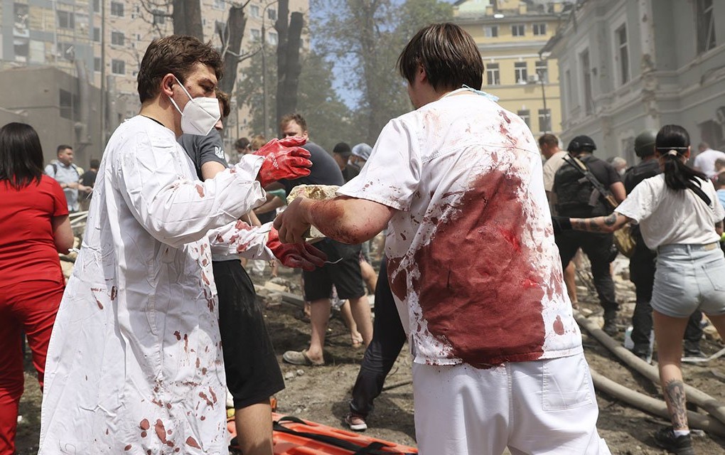 Dramatično u Kijevu: Pogođena dječja bolnica, ima mrtvih