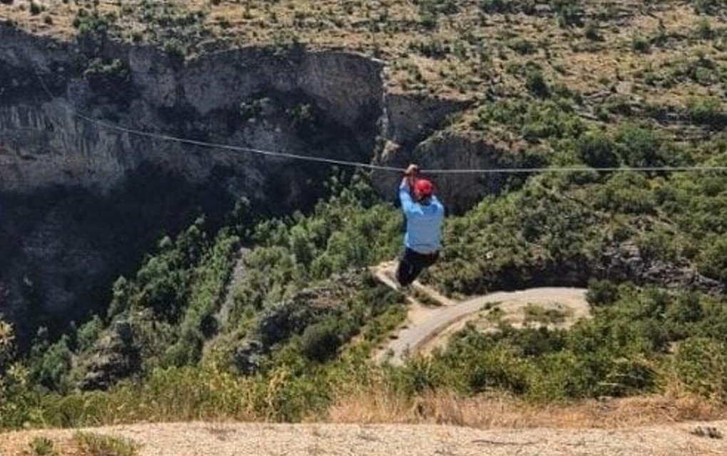 Dragan Čović isprobao najduži zip-line u BiH