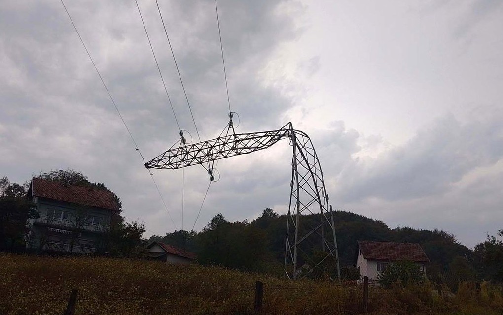 Oboren dalekovod, bez struje Petrovo i dio Doboja