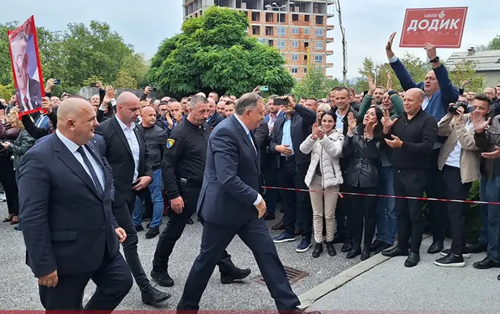 Dodik i Lukić stigli u Sud BiH