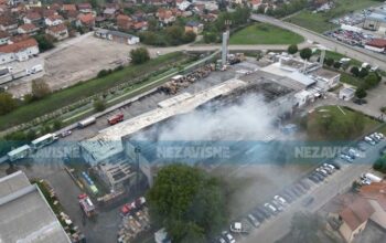 Razmjere velikog požara u Banjaluci