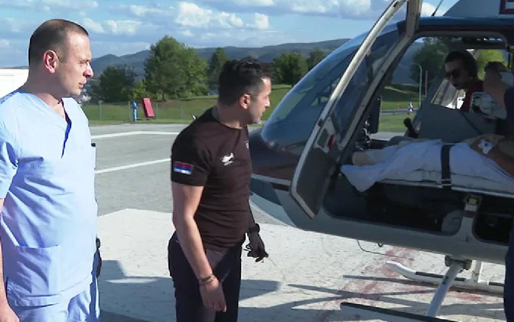 Medicinski transport helikopterom iz Trebinja u Banjaluku: Šobot dočekao pacijenta i posadu