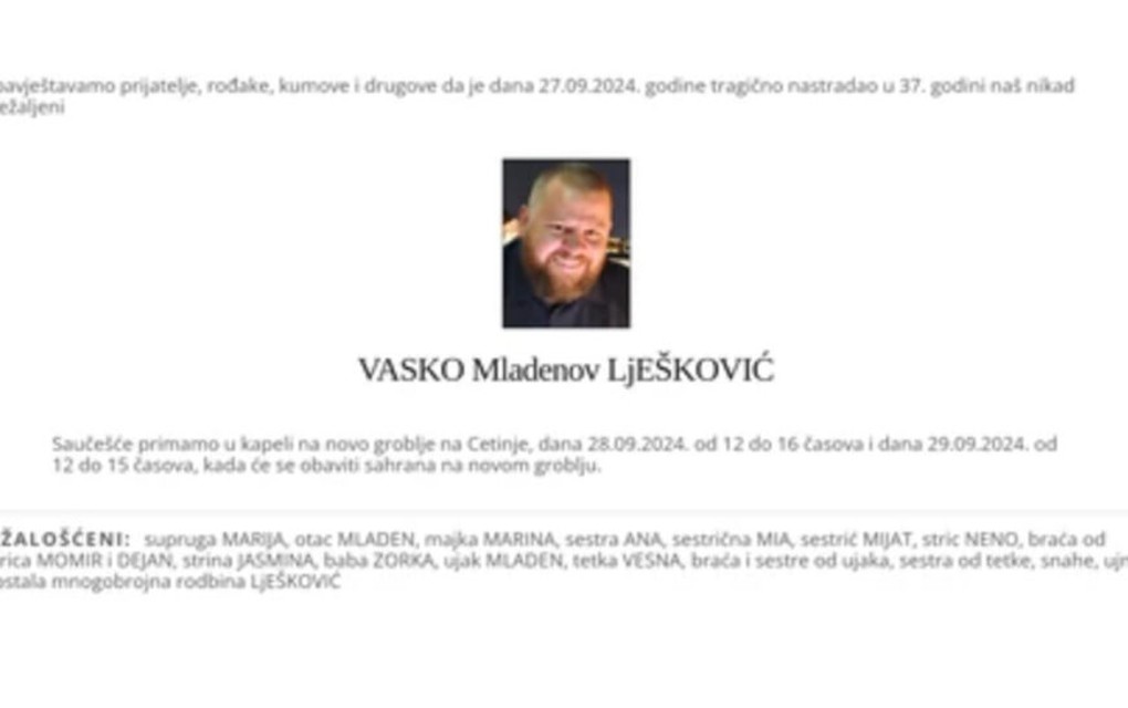 LIKVIDIRAN DOK JE RUČAO Ovo je škaljarac (37) koji je ubijen, ni visok betonski zid nije uspio da ga sačuva od metka