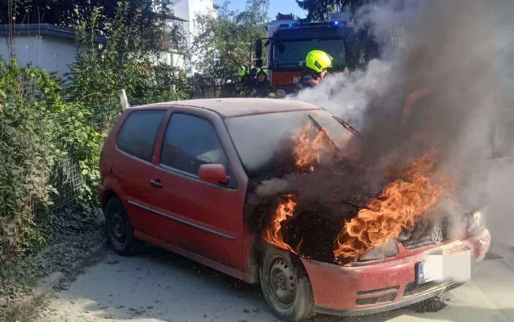 Gorio automobil u Banjaluci