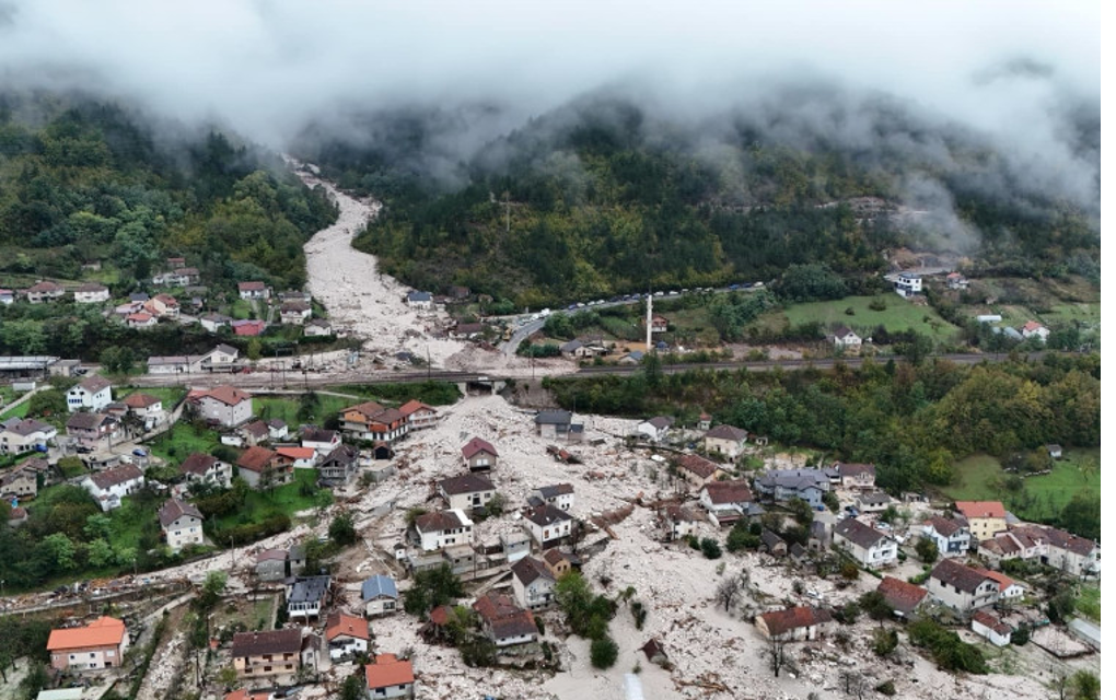 Dramatični snimci: Pogledajte razmjere katastrofe koja je zahvatila Jablanicu