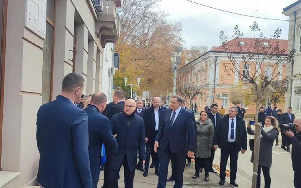 Predsjednik Dodik sa delegacijom Vlade Srbije u Trebinju