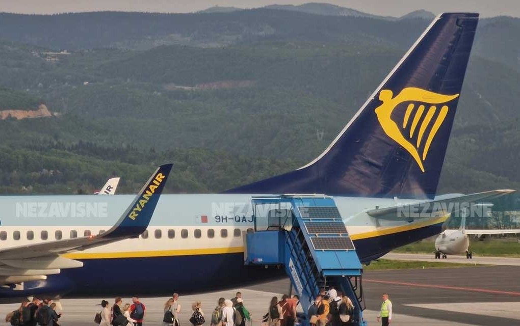 Ryanair objavio popust na letove iz Banjaluke