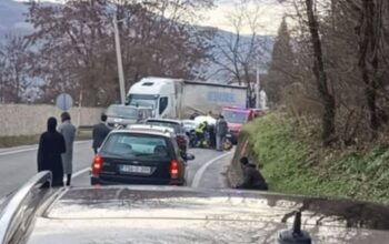 Stravična nesreća na putu Konjic-Jablanica