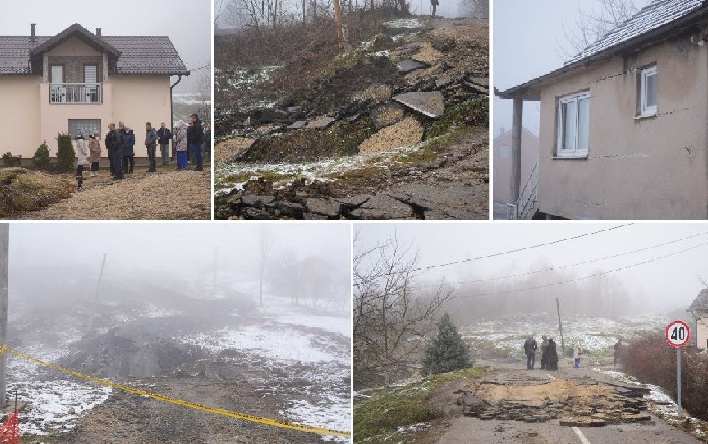 Katastrofa u blizini Maglaja, klizište prijeti kućama