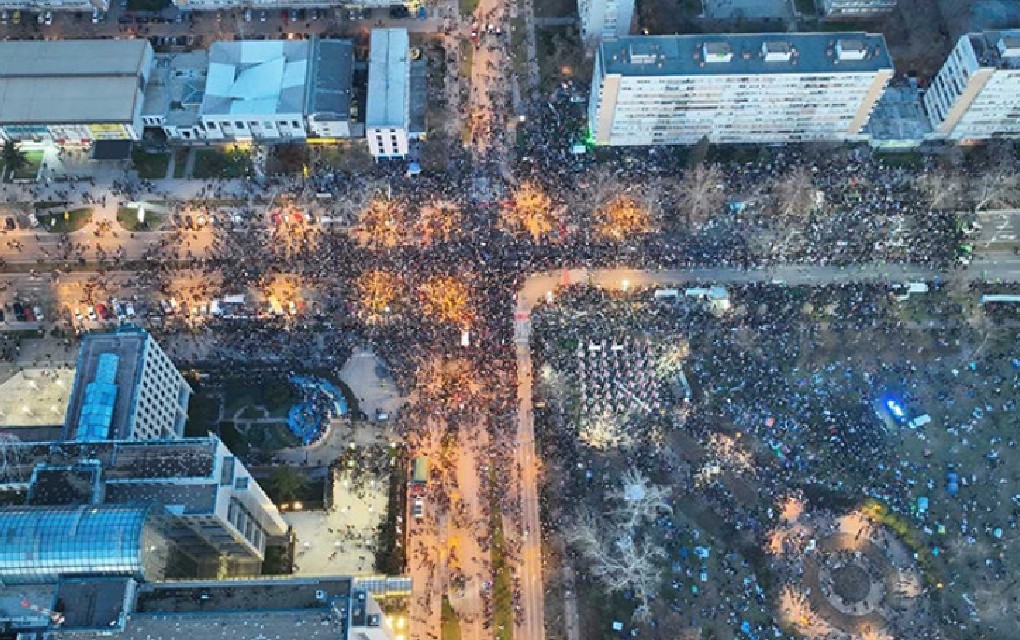 Okončana blokada dva mosta, svi studenti kod Mosta slobode