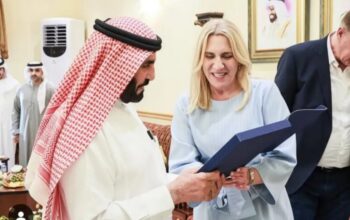 Željka Cvijanović u Dubaiju