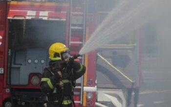 Požar u beogradskom ribolovačkom klubu
