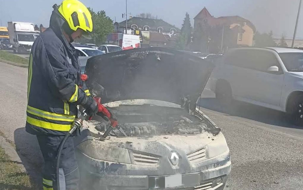 Gorio automobil u Banjaluci