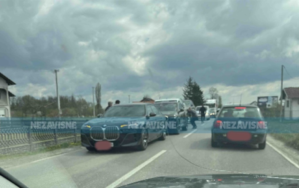 Lančani sudar u Čatrnji, učestvovala i dva skupocjena BMW-a
