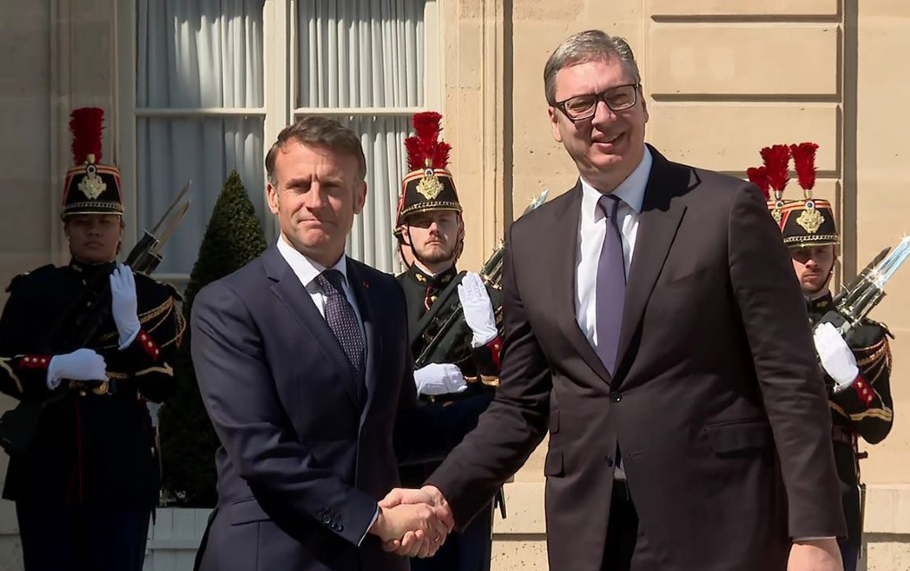 Vučić nakon sastanka sa Makronom: „Ne prihvatam da je jedino rešenje za BiH hapšenje Dodika“