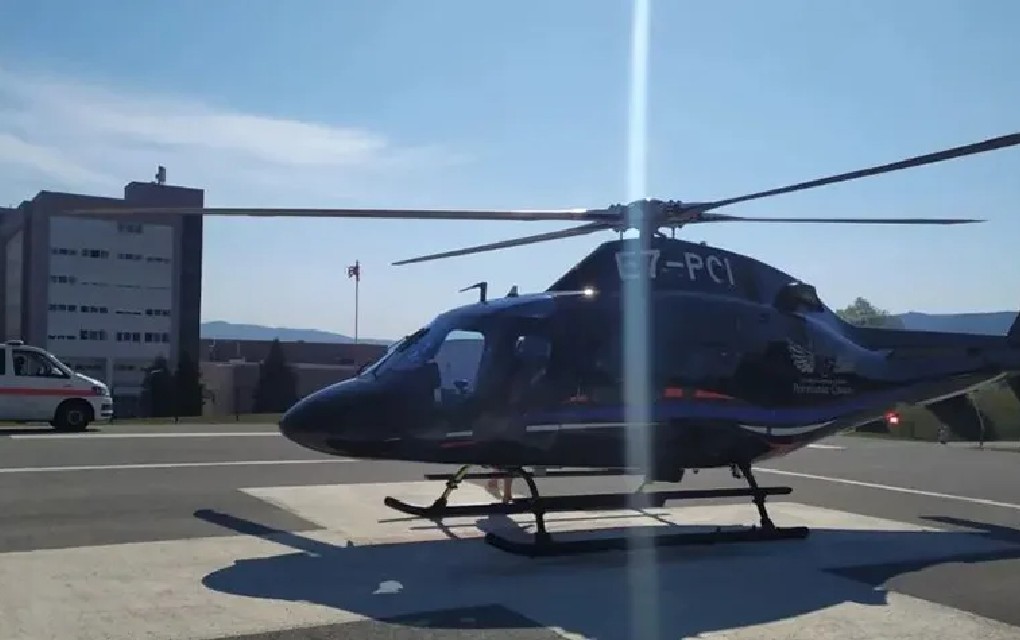 Dječak iz Banjaluke helikopterom prebačen u Beograd na liječenje