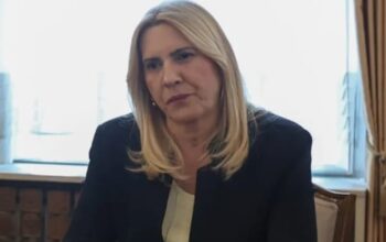 Cvijanovićeva doputovala u Moskvu