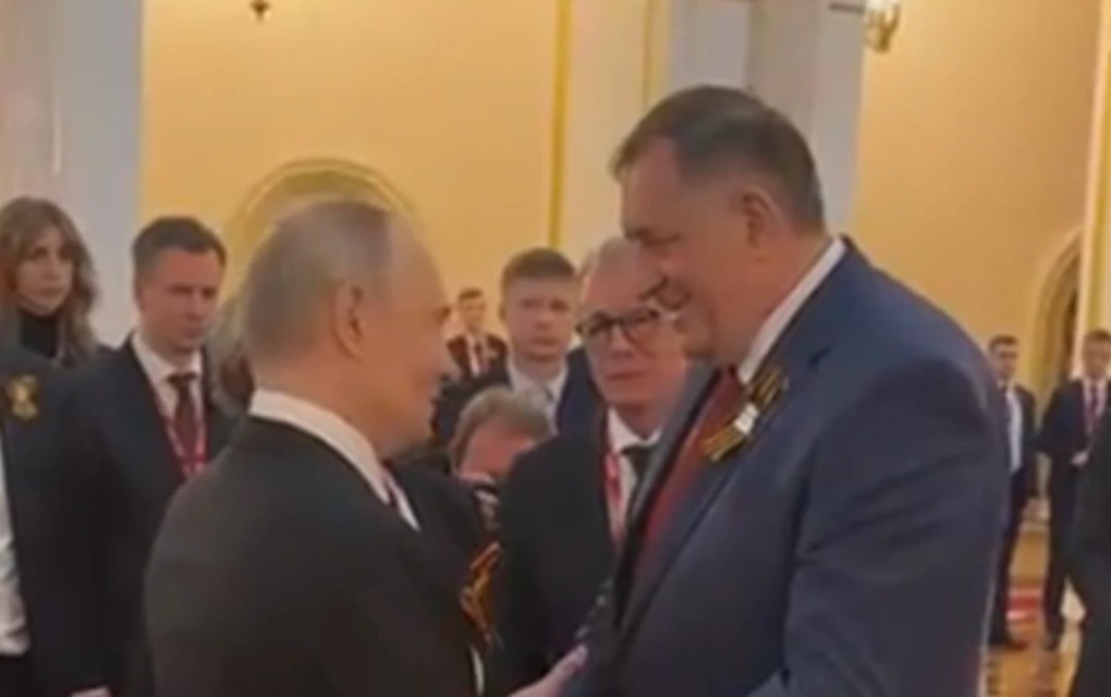Putin se nakon veličanstvene parade ponovo sastao sa Dodikom i Cvijanovićevom