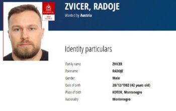 Zvicer na crvenoj potjernici Interpola