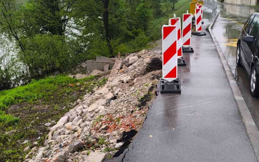 Veliko klizište ugrozilo mještane banjalučkog naselja Priječani
